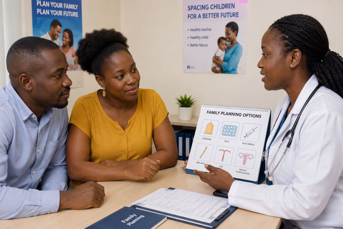 Confidential family planning services in Thika Town — contraceptive counselling, short-term and long-term methods, and reproductive health guidance for every stage of life.